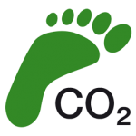 Co2 voetafdruk logo